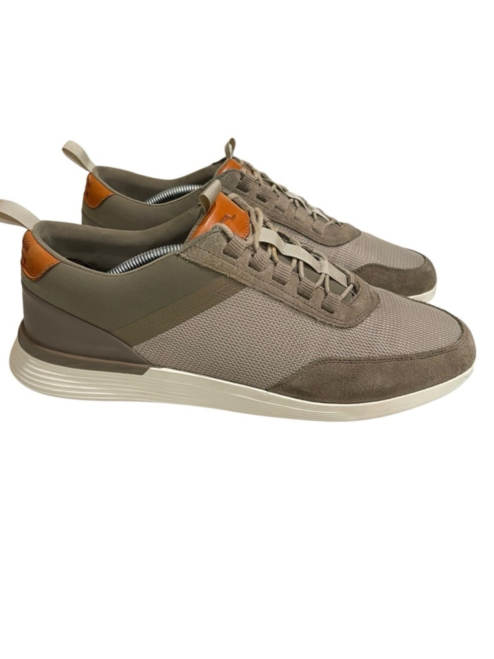 Wolf & Shepherd Crossover Victory Trainer Sneaker Men’s SZ 12 Tan Cream